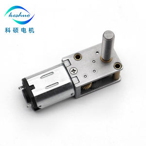 GM1812-N20 기어 모터 90 도 200 rpm <span class=keywords><strong>dc</strong></span> 기어 모터 (M3/M4 나사산 샤프트 포함) - Product Image 3