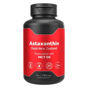 OEM sbiancamento della pelle astaxantina integratori alimentari 12mg astaxantina Softge capsule