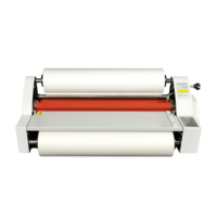 Machine à plastifier à chaud et à froid électrique de bureau Uving V480 pour le bureau