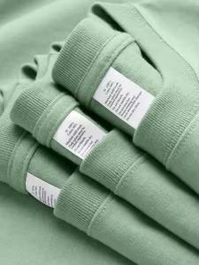 重量级Supima棉超大t恤男士服装制造商定制印花图形街装男士t恤 - Product Image 5