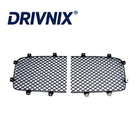 Grille avant et cadre de grille de haute qualité 4W0853667, 4W0853683, 4W0853684 : Noir/Chrome pour Bentley Flying Spur 2014-2019