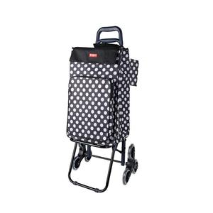 गर्म बिक्री आधुनिक हाथ ट्रक सामान परिवहन वाटरप्रूफ फोल्डिंग सीढ़ी 6 पहियों के साथ सीट के साथ - Product Image 2