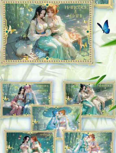 2025 Novedad: Cartas Coleccionables Metálicas de una Pieza con Diamantes, Venta al por Mayor, Cartas de Juego de Mesa con Personajes de Anime de Diosas para Regalo y Aficionados - Product Image 6