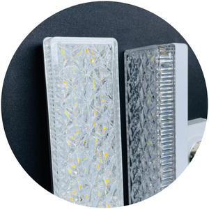 Cct 3000K 4000K 6500K 30cm 40cm 60cm 18W 24W <span class=keywords><strong>28W</strong></span> có thể tháo rời E27 dẫn bóng đèn pha lê hiện đại dẫn ánh sáng thanh Trần - Product Image 3