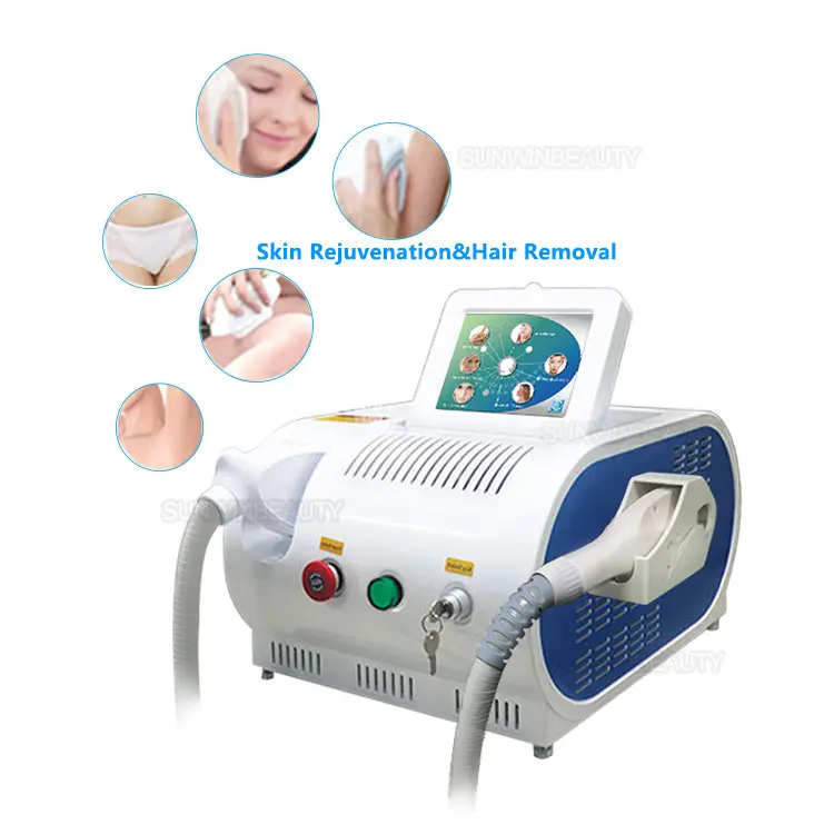 Coréen Ipl Ndyag Elight épilation acné/Pigment/rides/vasculaire dissolvant rajeunissement de la peau Ipl cheveux enlever Machine