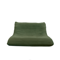 Canapé-lit inclinable pour deux personnes, rembourré en éponge, avec un design confortable pour le salon