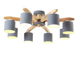 Lámpara colgante Simple moderna de estilo nórdico, lámpara de viento de registro para el hogar, comedor, luz principal, accesorio de techo de ambiente - Product Image 4