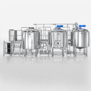 Máquina para Elaborar <span class=keywords><strong>Cerveza</strong></span> Opaca de 300L con Bomba de Acero Inoxidable y Recipiente a Presión para Producción a Pequeña Escala de Alta Productividad - Product Image 3