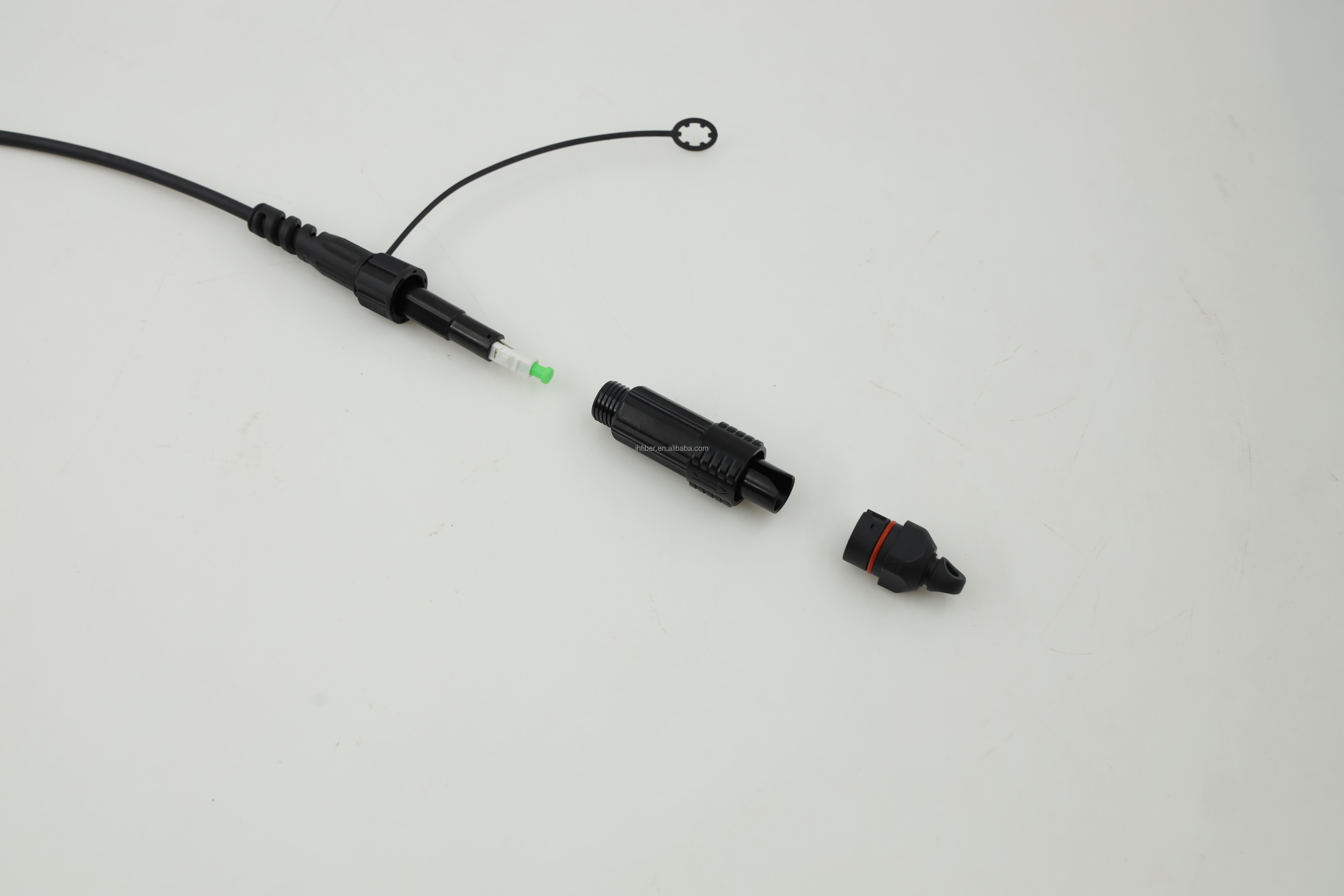 FTTH Outdoor Pre Connectorized Drop Cable Compatible Huawei Mini SC/APC Corning Optitap