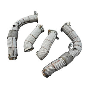 Heatshield Downpipe untuk BMW M5 G90 Racing Downpipe - Product Image 5