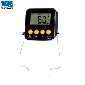 <strong>2026</strong> SW STYLE Digital with Mobile Phone APP Waterproof Timer Function Plastic Material HIGH QUALITY MINI BBQ Thermometer - Product Image 3