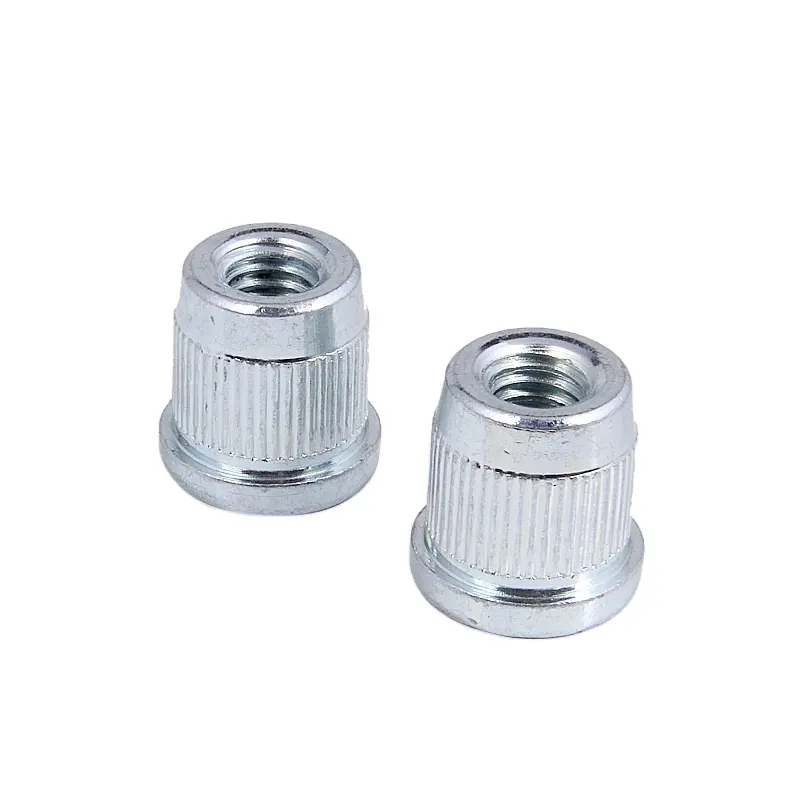 Custom non-standard nuts flat head knurled nuts rivet nuts