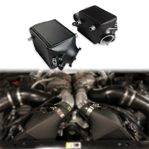 Pour <span class=keywords><strong>BMW</strong></span> F90 G90 M5 F92 M8 S63 4.4T 2018+, Descente de Turbo, Échappement, Système d'Admission d'Air Froid à Montage Avant, Refroidisseur d'Huile, Plaque de Protection, Intercooler - Product Image 2