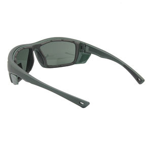 スタイリッシュなフォームパッドアイフェイスプロテクションサイドプロテクションシールドダークグリーンセーフティサングラスモーターサイクルオキュラーゴーグルグラスen166 - Product Image 4