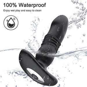 <strong>Hot</strong> Selling 2-in-1 Thrusting Dildo Vibrator <strong>Anal</strong> <strong>Sex</strong> Toys Remote Control Male Prostate Massager Woman Butt Plug Made Silicone - Product Image 4