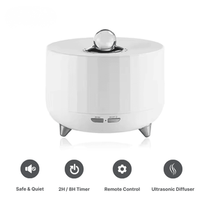 Ultrasonic <b>Humidifiers</b> 300ml Capacity Auto Shut-Off Crystal Ball Design - Product Image 3