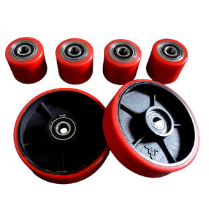 고무 지게차 핸드 팔레트 트럭 휠-새로운 1-3 년 보증 기계 테스트 보고서 제공 - Product Image 2