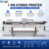 Imprimante jet d'encre grand format hybride LETOP 1,9 m pour transfert de film laser PVC