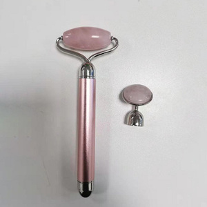 De Beauté <span class=keywords><strong>Masseur</strong></span> Facial Vibrant Rouleau De Beauté <span class=keywords><strong>Masseur</strong></span> Visage Contour Rouleau De <span class=keywords><strong>Jade</strong></span> pour Utilisation Du Visage - Product Image 4