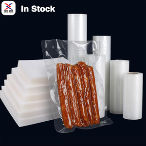 Rollo de Bolsas de Vacío Transparentes con Relieve, Bolsas de Embalaje de Alimentos de Nailon Laminado de Grado Alimenticio para Pollo Asado, Pepino y Aguacate - Product Image 6