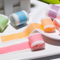 MINICRUSH Rouleaux de bonbons gélifiés multicolores aux fruits 120G Saveur fruitée riche Acide malique Prêts à consommer Sachet portable Confiserie
