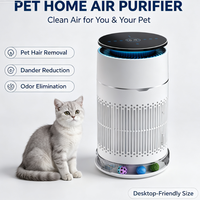 Purificatore d'aria 2026 per animali domestici, peli di animali, allergeni, filtro PM2.5, Tuya WiFi Smart Home, Purificatore d'aria Playful Balls