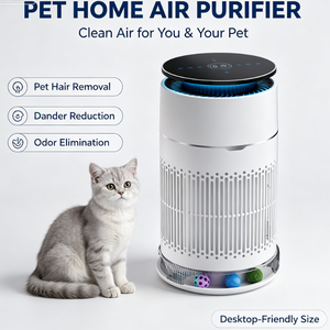 <span class=keywords><strong>Purificateur</strong></span> <span class=keywords><strong>d</strong></span>'<span class=keywords><strong>air</strong></span> 2026 pour animaux domestiques, anti-allergènes et poils <span class=keywords><strong>d</strong></span>'animaux, filtre PM2.5, <span class=keywords><strong>purificateur</strong></span> <span class=keywords><strong>d</strong></span>'<span class=keywords><strong>air</strong></span> intelligent Tuya WiFi avec balles ludiques - Product Image 1