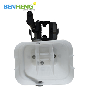 Seau à 3 compartiments avec roues, eau propre et eau sale séparées, seau transparent, NOUVEAU balai plat avec seau 2026 - Product Image 5