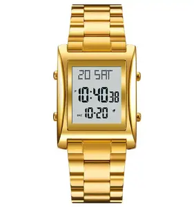 สายนาฬิกาข้อมือสแตนเลสสตีลสำหรับผู้ชาย นาฬิกาดิจิตอลกันน้ำ 30 เมตร ยี่ห้อ Skmei รุ่น 1812 - Product Image 1