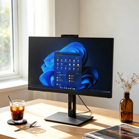 Nueva Computadora de Escritorio Económica Todo en Uno de 21.5 Pulgadas con Intel Core I3/i5, Windows 10/11, Puertos USB, Almacenamiento SSD/HDD