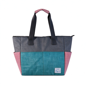 Bolsa Térmica Impermeable de Poliéster con Cierre de Cremallera de 15L, Diseño de Leopardo, Reutilizable, para Compras en Supermercados, Ideal para el Mercado Estadounidense - Product Image 3