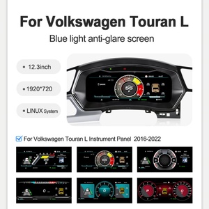 Navihua New Arrival 12.3'' LCD Dashboard Auto <b>Speedometer</b> <b>Car</b> <b>Digital</b> Cluster Linux System <b>for</b> Volkswagen VW Touran L 2016-2022 - Product Image 3