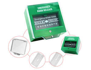 DPDT Double Contacts Réinitialisable Clé <span class=keywords><strong>de</strong></span> réinitialisation Bouton poussoir d'arrêt d'urgence Point d'<span class=keywords><strong>appel</strong></span> manuel - Product Image 5
