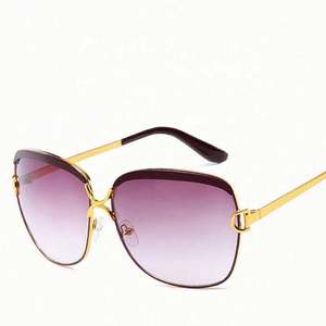 Gafas de Sol Redondas Extra Grandes de Lujo Vintage para Mujer, Venta al por Mayor, Protección UV400, 2019 - Product Image 2