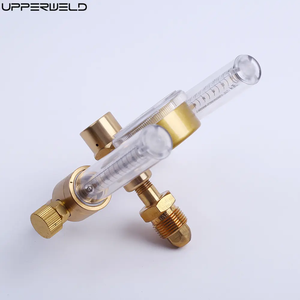 Latón de alta calidad CGA580 Entrada 5/8 "Conector de salida Medidores de presión dobles Regulador de presión de argón/CO2 para antorchas de soldadura - Product Image 5