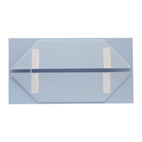 Boîte pliante pour cadeaux de mariage, boîtier d'emballage de luxe, avec fentes de ruban, de couleur bleue, boîte avec logo, pour demoiselle d'honneur