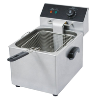 Nouvelle friteuse électrique de comptoir de haute qualité, friteuse électrique commerciale de 6 L pour restaurant