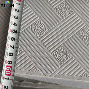 Paneles de Yeso, Azulejos de <span class=keywords><strong>PVC</strong></span> <span class=keywords><strong>para</strong></span> Techo, Placas Vinílicas, Cielorraso, Azulejos de Yeso Suspendidos, Paneles de Yeso, Tablero <span class=keywords><strong>para</strong></span> Techo Falso - Product Image 3