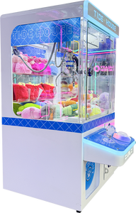 Machine de <span class=keywords><strong>jeu</strong></span> d'arcade miniature classique HuiXing DMC-25, machine à griffes, fonctionnement à pièces, angle de siège réglable, plateau en métal, plastique et bois - Product Image 3