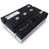Contrôleur de moteur à courant continu brossé 120a 60V, USB à canal unique, CAN, 8 creuser/Ana IO, plaque de refroidissement avec couvercle ABS