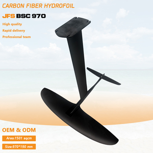 JFS BSC970 Hydrofoil Carbon Fiber Surfboard-Black 1 Year Warranty Ocean Waters Wave <b>Surfing</b> BSC 970 Hydrofoil BSC970 JFS BSC970 - Product Image 2