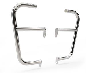 แผ่นกันเครื่องยนต์สีเงินขนาดใหญ่ 1990407 เหมาะสำหรับรอยัล อินฟิลด์ - Product Image 1