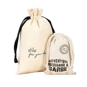 Sacs en coton personnalisés avec logo, sacs en toile écologiques, pochettes cadeaux réutilisables vides pour les fournitures de fête et de maison - Product Image 4