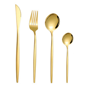 Modern Stainless Steel Steak Knife <b>Flatware</b> Set Hotel Western Cutlery for Parties - Product Image 3