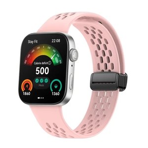 Bracelet de sport à boucle magnétique en silicone pour <span class=keywords><strong>Huawei</strong></span> Watch Fit3 <span class=keywords><strong>Band</strong></span> pour <span class=keywords><strong>Huawei</strong></span> fit 3 Bracelet respirant - Product Image 6