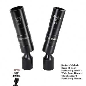 2x מגנטי קיר דק sockplug sive הסרת שקע כלי להסרת שקע 12pt 14 מ "מ + 16 מ" מ מגנט 16 מ "מ להוציא פקקי ניצוץ - Product Image 3