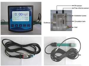 Medidor de Cloro Residual en Tiempo Real CL-6850, Monitor de Calidad del Agua, Instrumentos de Prueba - Product Image 2