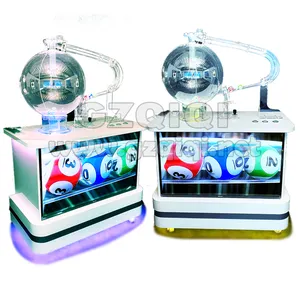 Mesin Undian Campuran Udara dengan Tampilan Elegan untuk Undian Keberuntungan 1D 2D 3D 4D 5D 6D Permainan Lotto