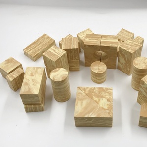 Set di Blocchi da Costruzione in Schiuma Morbida Effetto Legno per <span class=keywords><strong>Bambini</strong></span> e Adulti, <span class=keywords><strong>Giochi</strong></span> da Costruzione per Parchi <span class=keywords><strong>Giochi</strong></span> - Product Image 4
