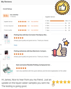 Độ dẫn nhiệt cao Trắng <span class=keywords><strong>PU</strong></span> bầu dính cho PCB/led-không thấm nước, chống sốc, nhanh chóng chữa <span class=keywords><strong>Sealant</strong></span> - Product Image 6